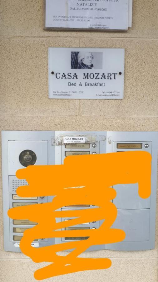 Casa Mozart B&B Lecce Exterior photo